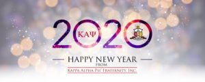 Banner for New Year 2020 from KappaAlphaPsi1911.com